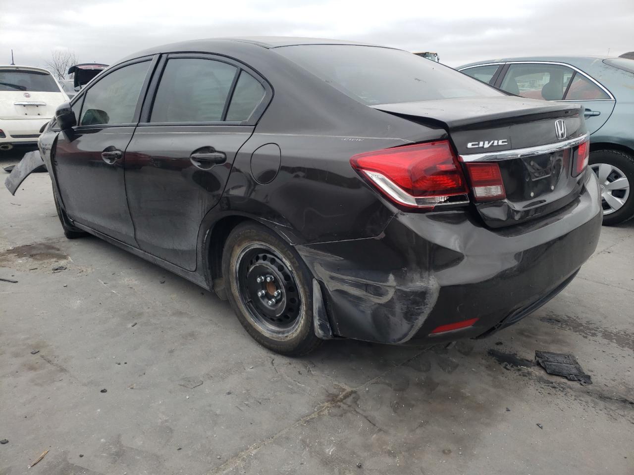 Photo 3 from auction – 2014 HONDA CIVIC LX with VIN 2HGFB2F59EH518602