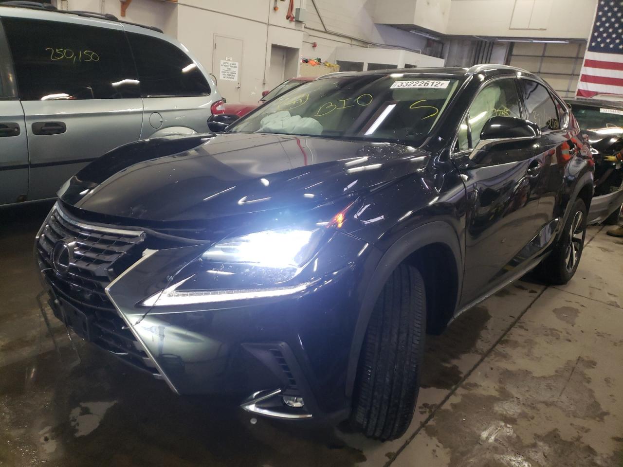 Photo 2 from auction – 2021 LEXUS NX 300 BAS with VIN JTJHARDZ8M2246590