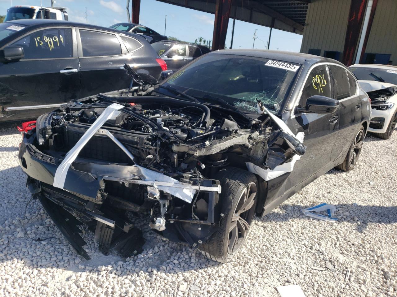 Photo 2 from auction – 2021 BMW 330I with VIN 3MW5R1J00M8B95770