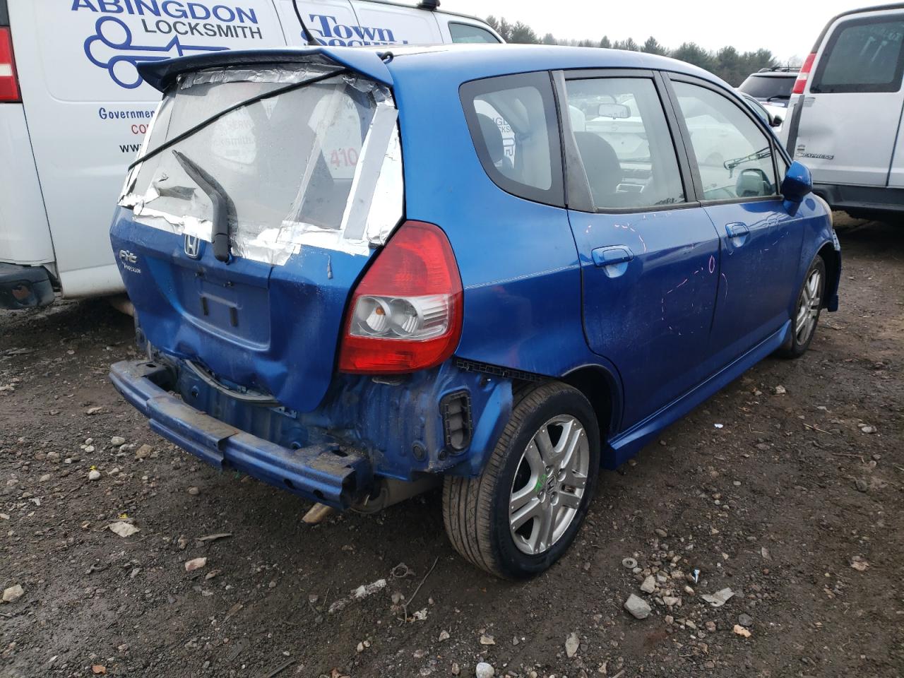 Photo 4 from auction – 2007 HONDA FIT S with VIN JHMGD38657S021615