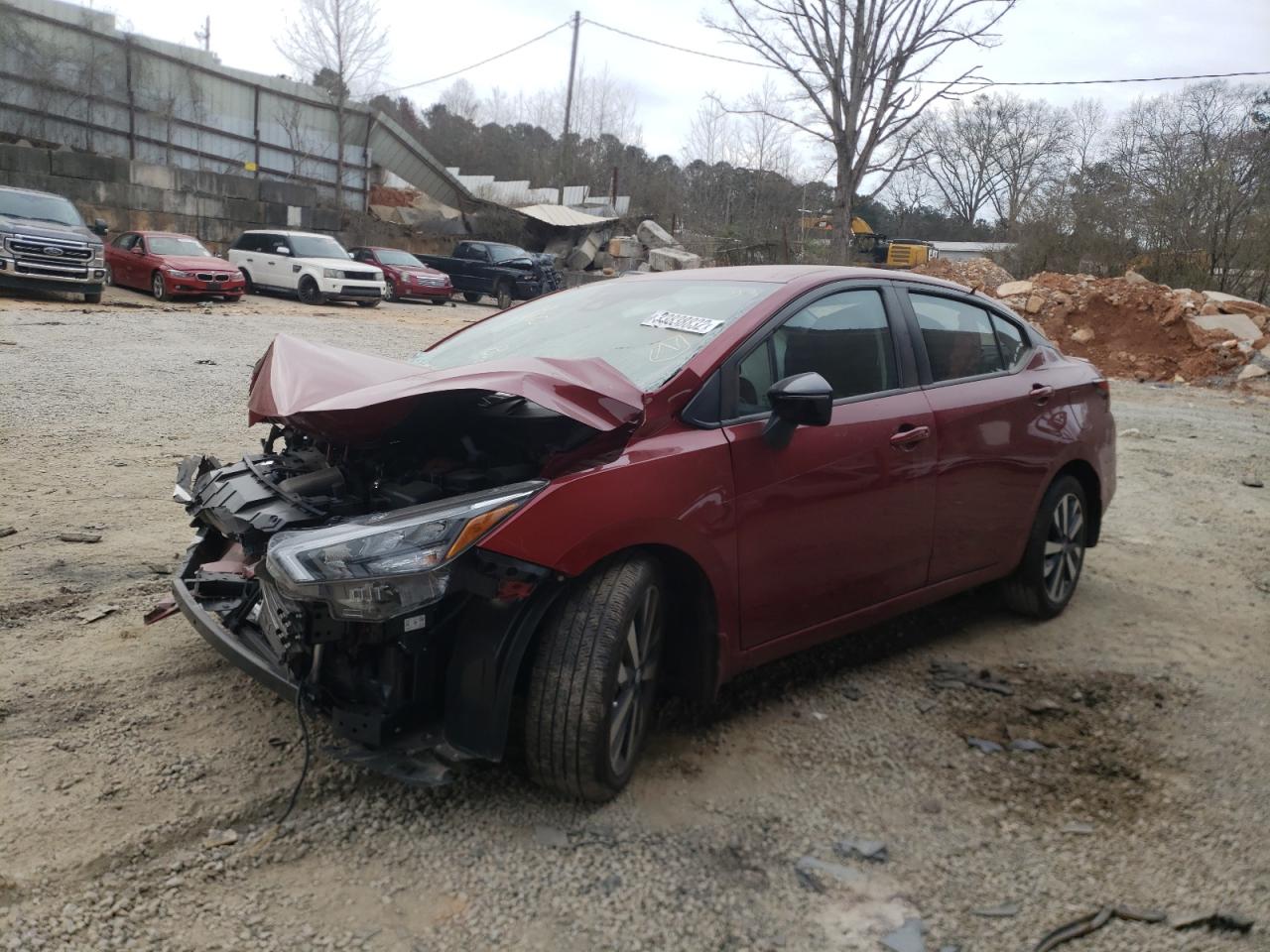 Photo 2 from auction – 2021 NISSAN VERSA SR with VIN 3N1CN8FV6ML811829