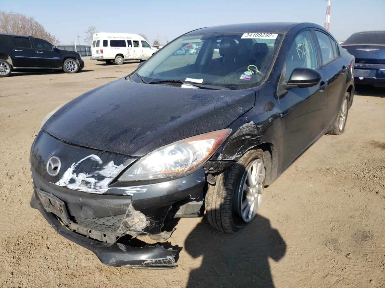 Photo 2 from auction – 2012 MAZDA 3 I with VIN JM1BL1V84C1674512