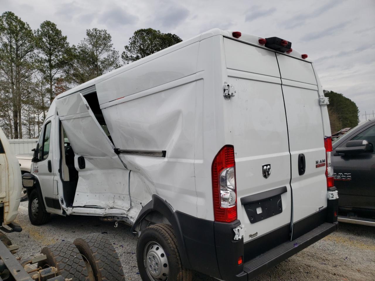Photo 3 from auction – 2021 RAM PROMASTER with VIN 3C6LRVDG3ME583028
