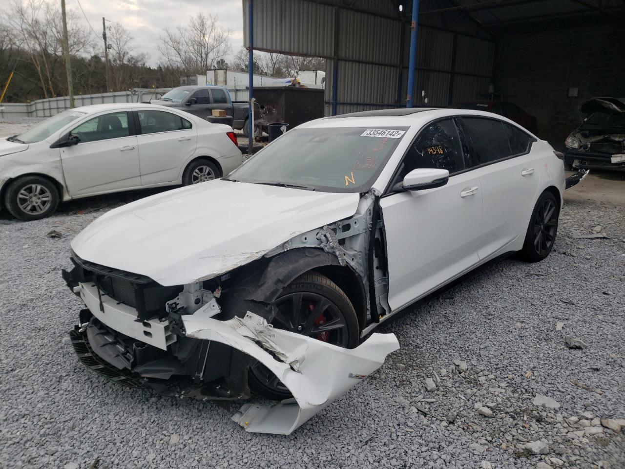 Photo 2 from auction – 2020 CADILLAC CT5-V with VIN 1G6DR5RW4L0152947