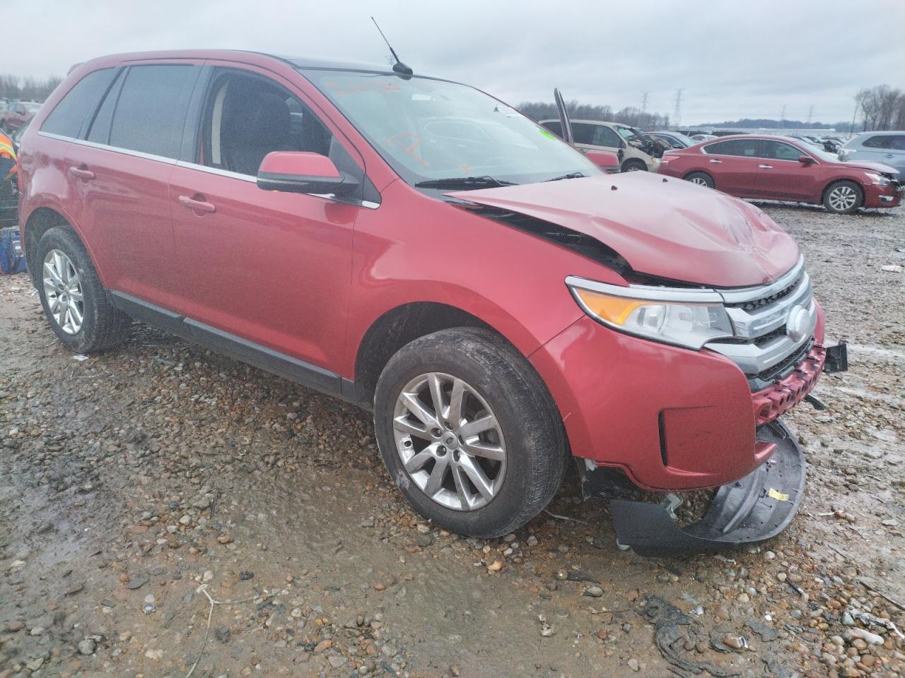 FORD EDGE LIMIT 2012 with VIN 2FMDK4KC2CBA77137 - Photo from auction