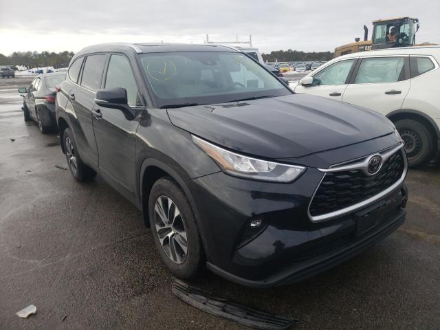 Photo 1 from auction – 2020 TOYOTA HIGHLANDER with VIN 5TDGZRBH5LS002730