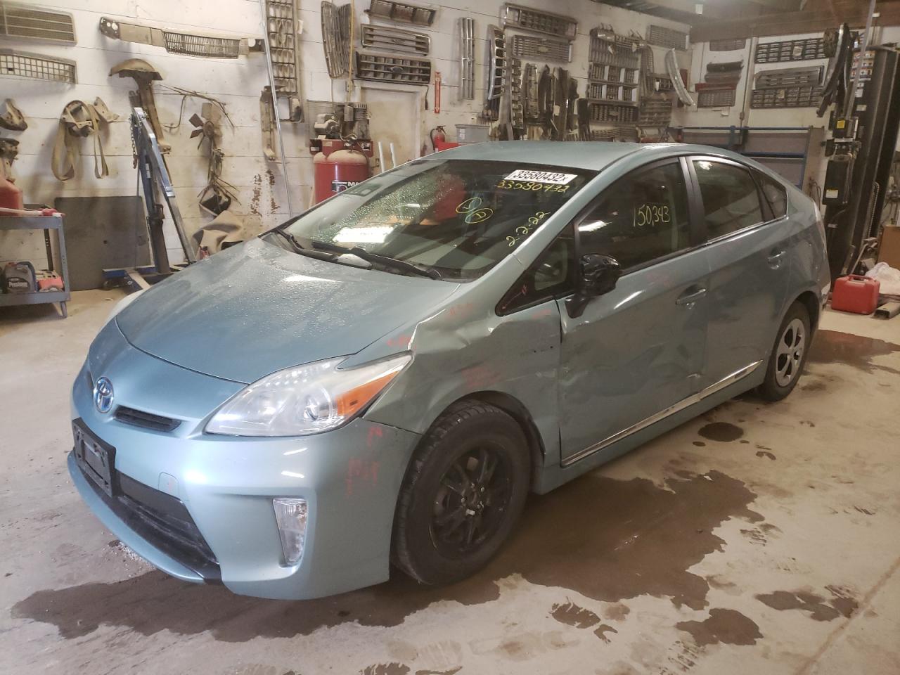 Photo 2 from auction – 2012 TOYOTA PRIUS with VIN JTDKN3DU9C1493975