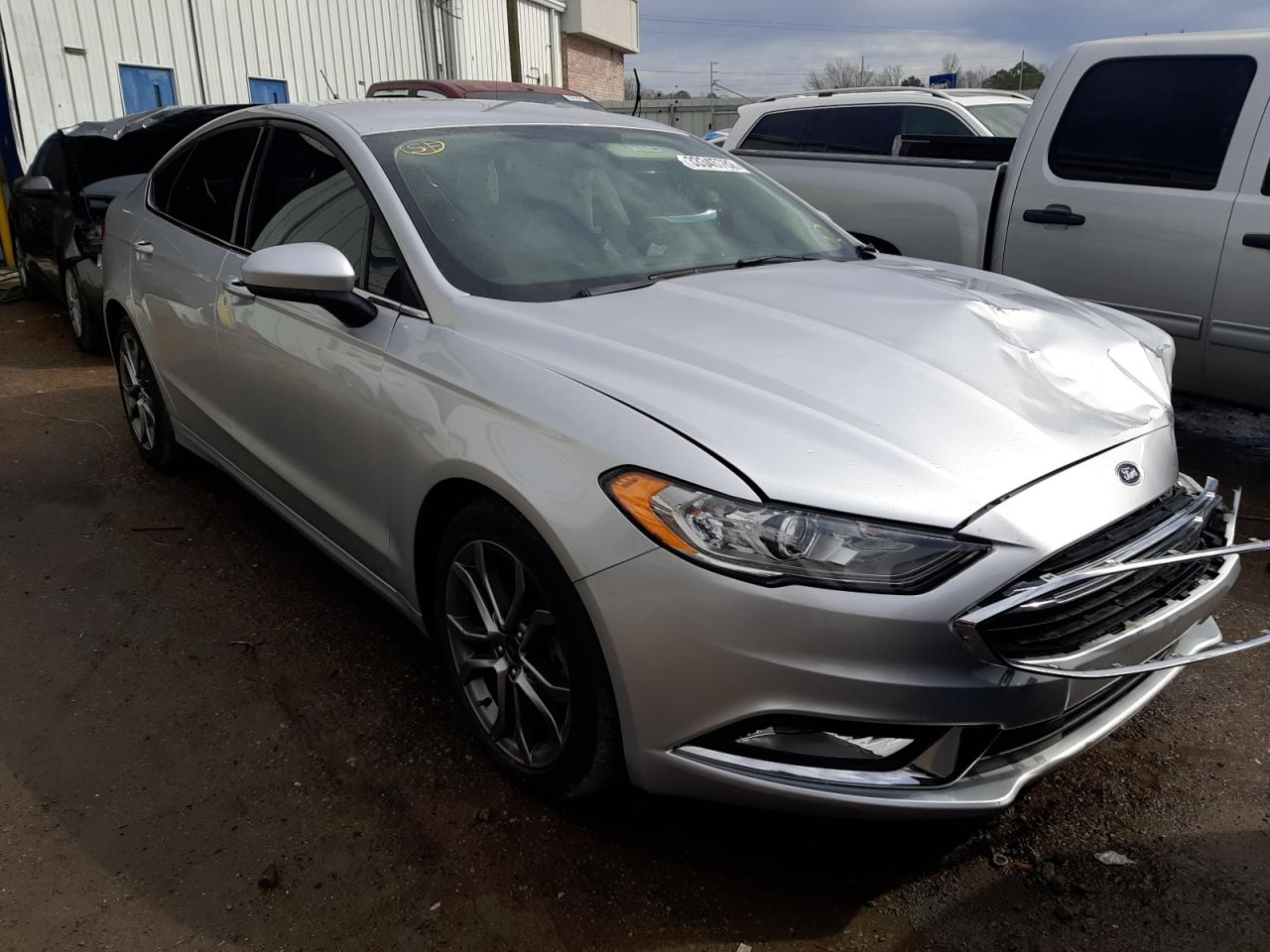 FORD FUSION SE 2017 with VIN 3FA6P0HD2HR363320 - Photo from auction