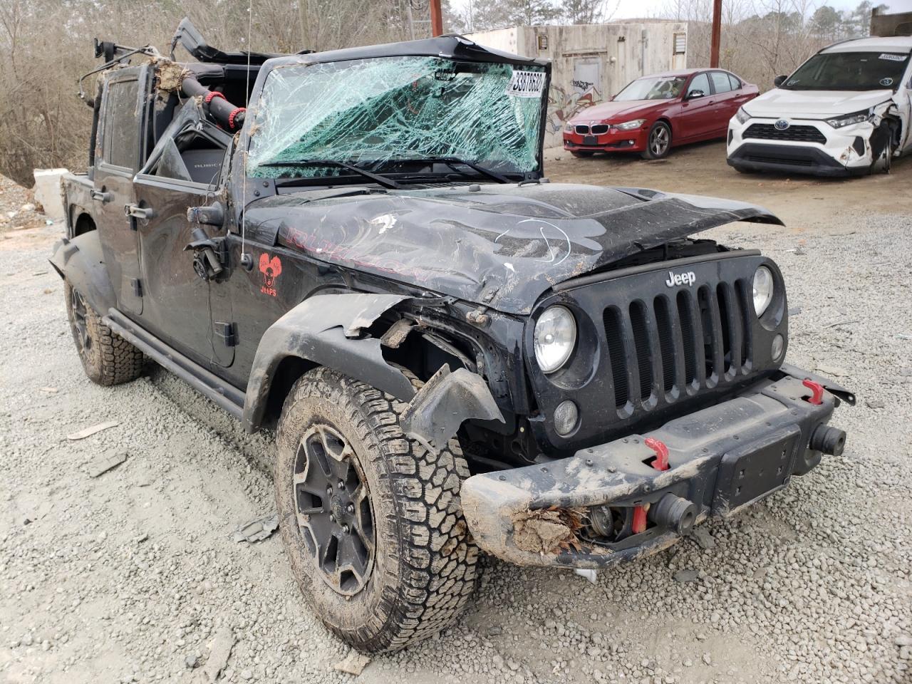 Photo 1 from auction – 2015 JEEP WRANGLER U with VIN 1C4HJWFG9FL670399