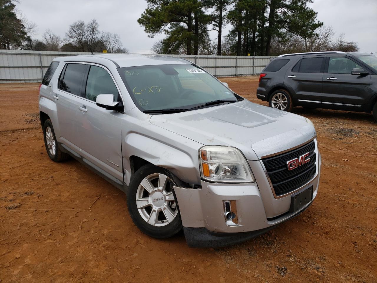 GMC TERRAIN SL 2012 with VIN 2GKALMEK6C6367398 - Photo from auction