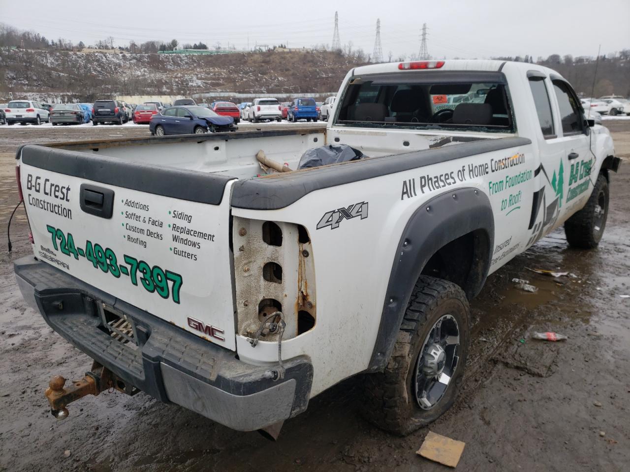 Photo 4 from auction – 2011 GMC SIERRA K25 with VIN 1GT22ZCG0BZ355152
