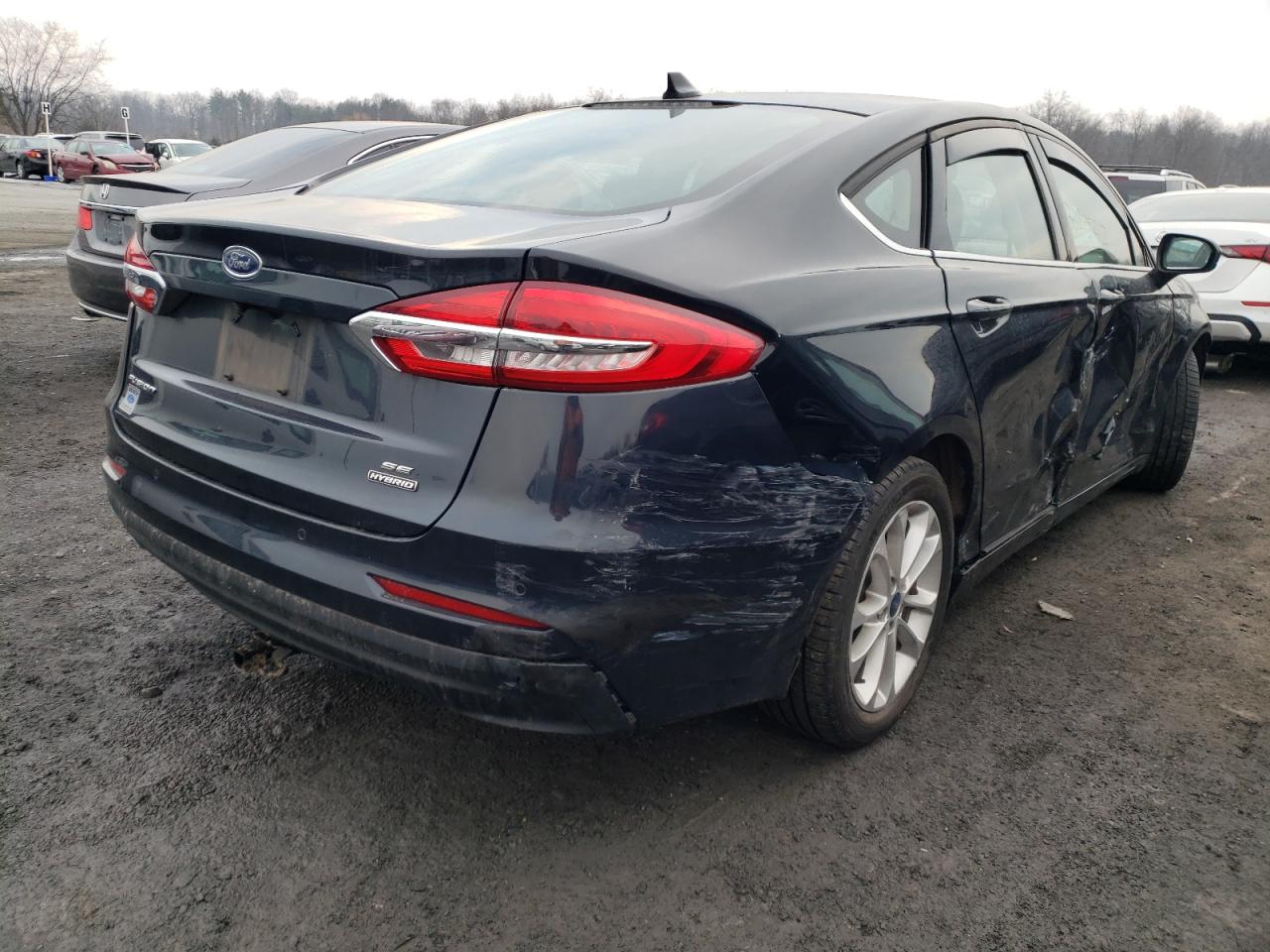 Photo 4 from auction – 2020 FORD FUSION SE with VIN 3FA6P0LU9LR102685