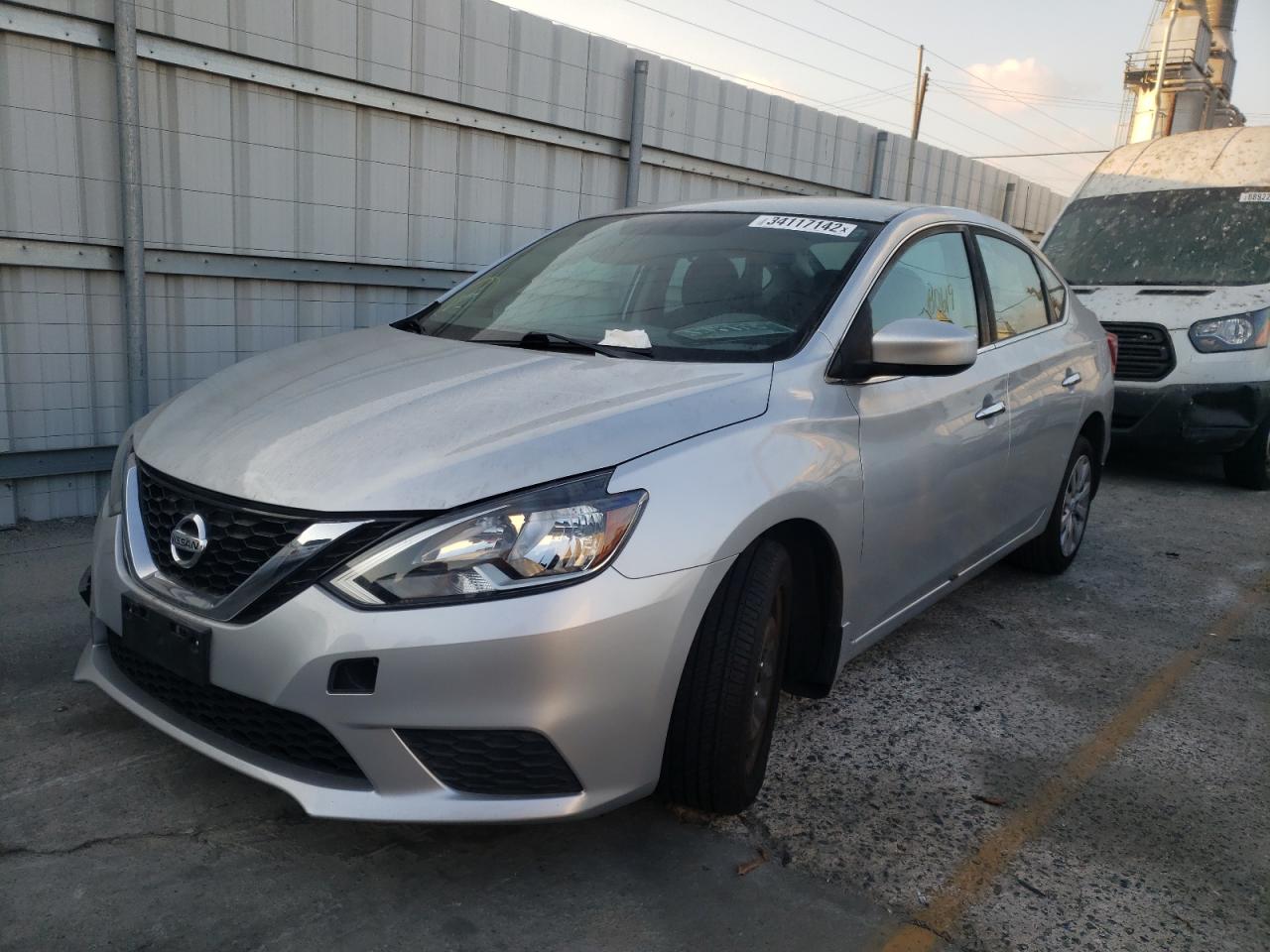Photo 2 from auction – 2017 NISSAN SENTRA S with VIN 3N1AB7AP5HY222007