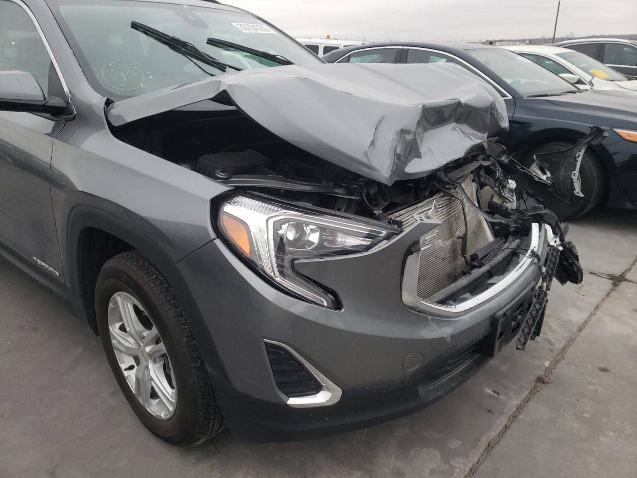 Photo 9 from auction – 2021 GMC TERRAIN SL with VIN 3GKALMEV4ML338960