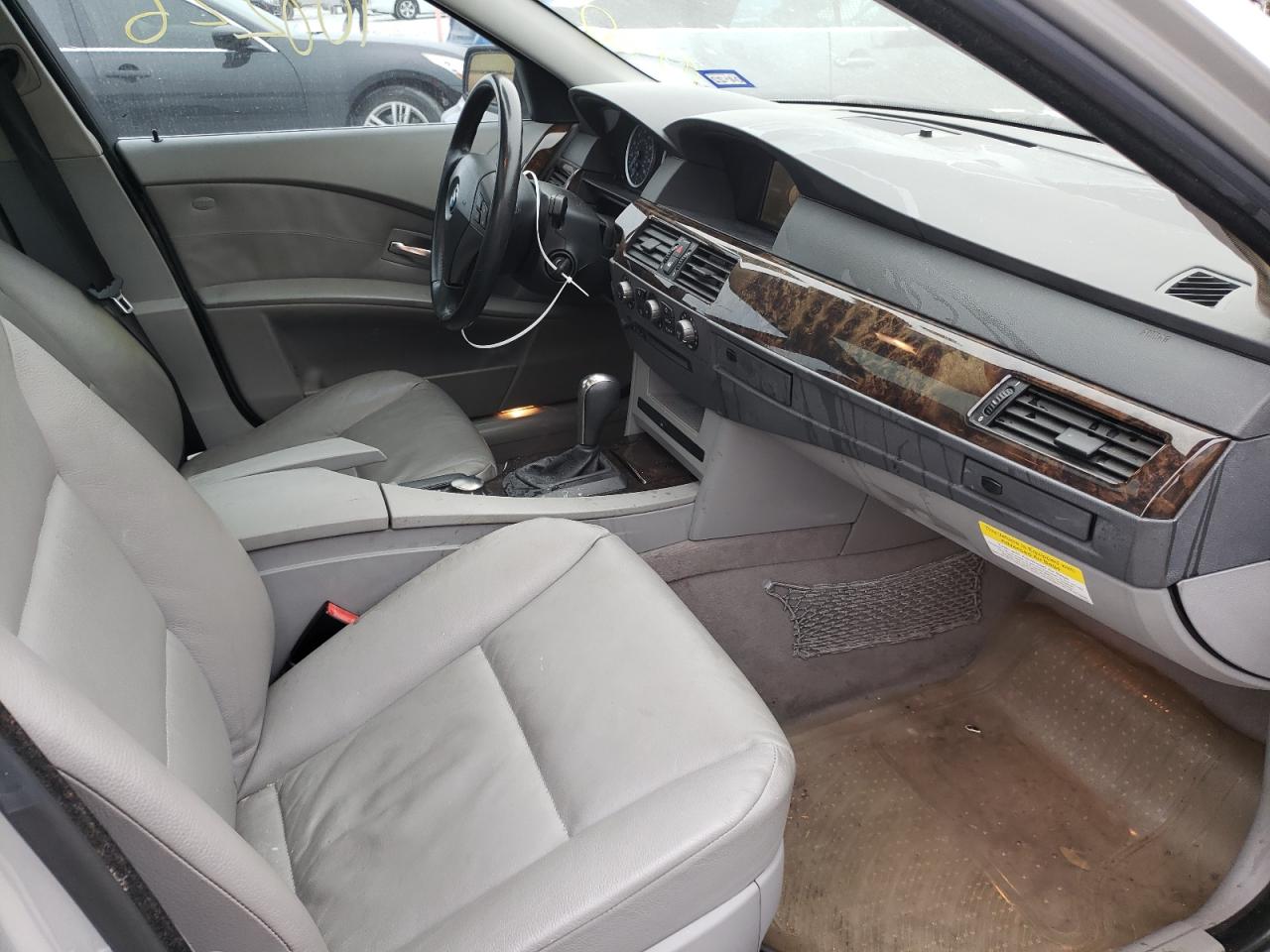 Photo 5 from auction – 2004 BMW 545 I with VIN WBANB33544B110744