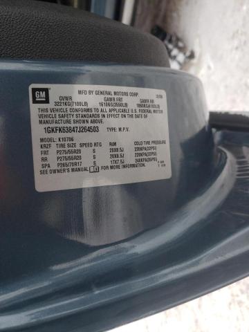 Photo 10 from auction – 2007 GMC YUKON DENA with VIN 1GKFK63847J264503