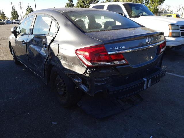 Photo 3 from auction – 2013 HONDA CIVIC LX with VIN 19XFB2F57DE275283