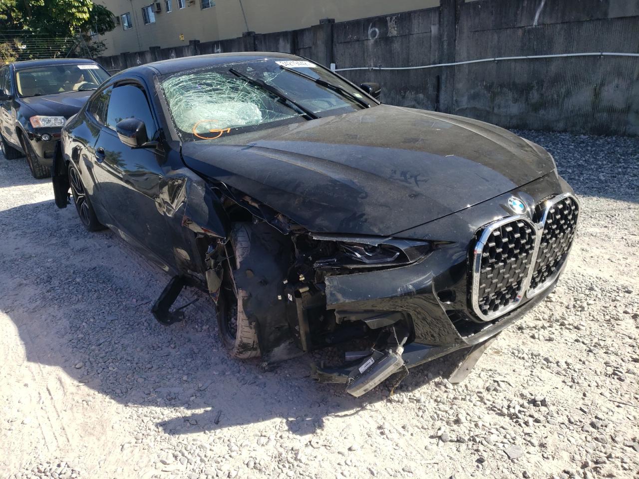 BMW 430I 2021 with VIN WBA53AP04MCG33498 - Photo from auction