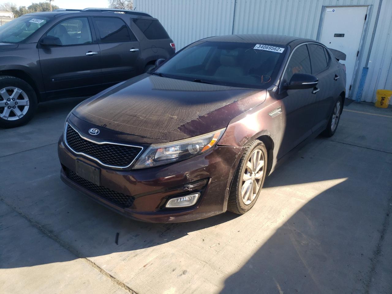 Photo 2 from auction – 2014 KIA OPTIMA EX with VIN 5XXGN4A73EG314928