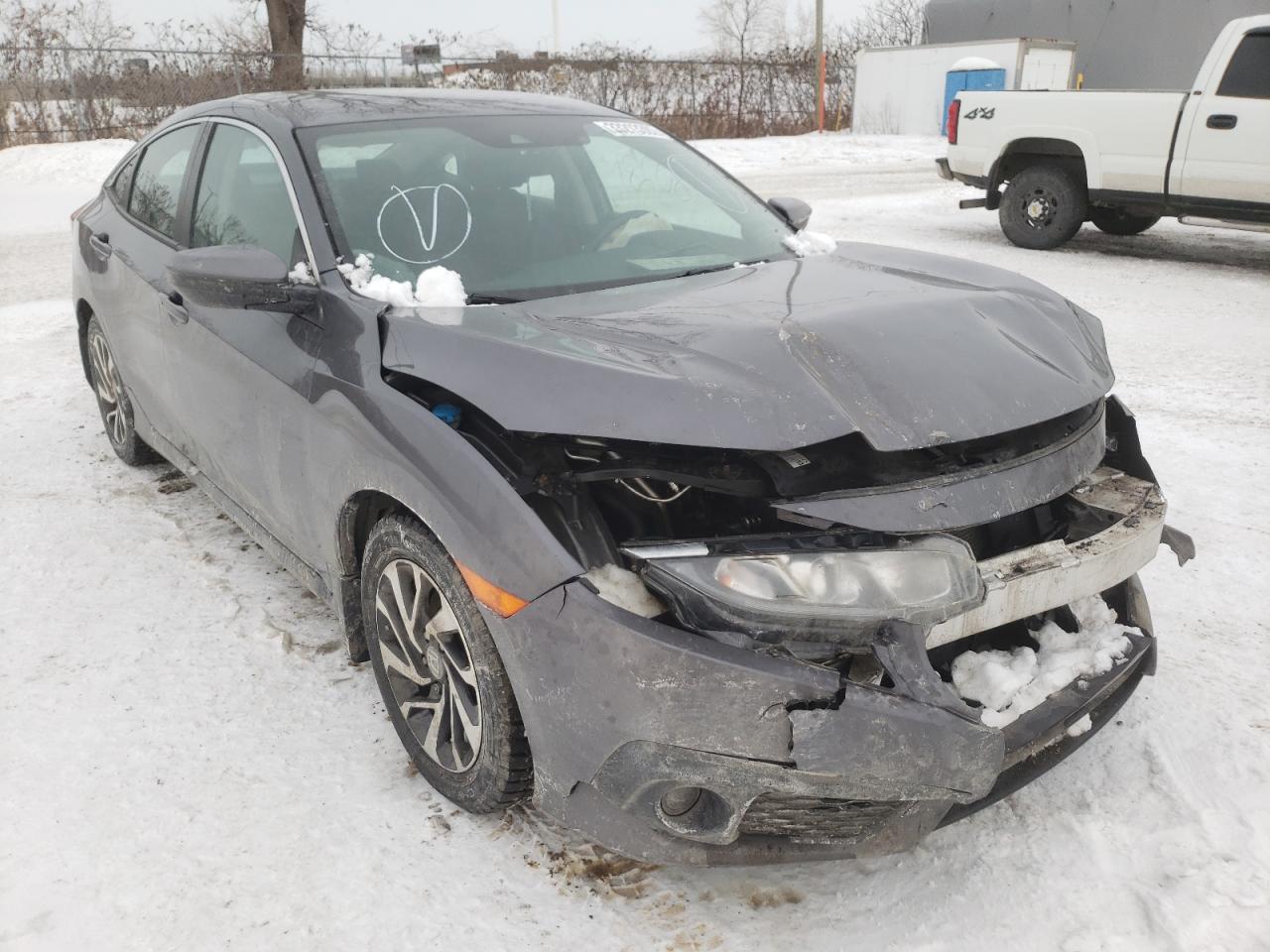 HONDA CIVIC LX 2018 with VIN 2HGFC2F63JH031508 - Photo from auction