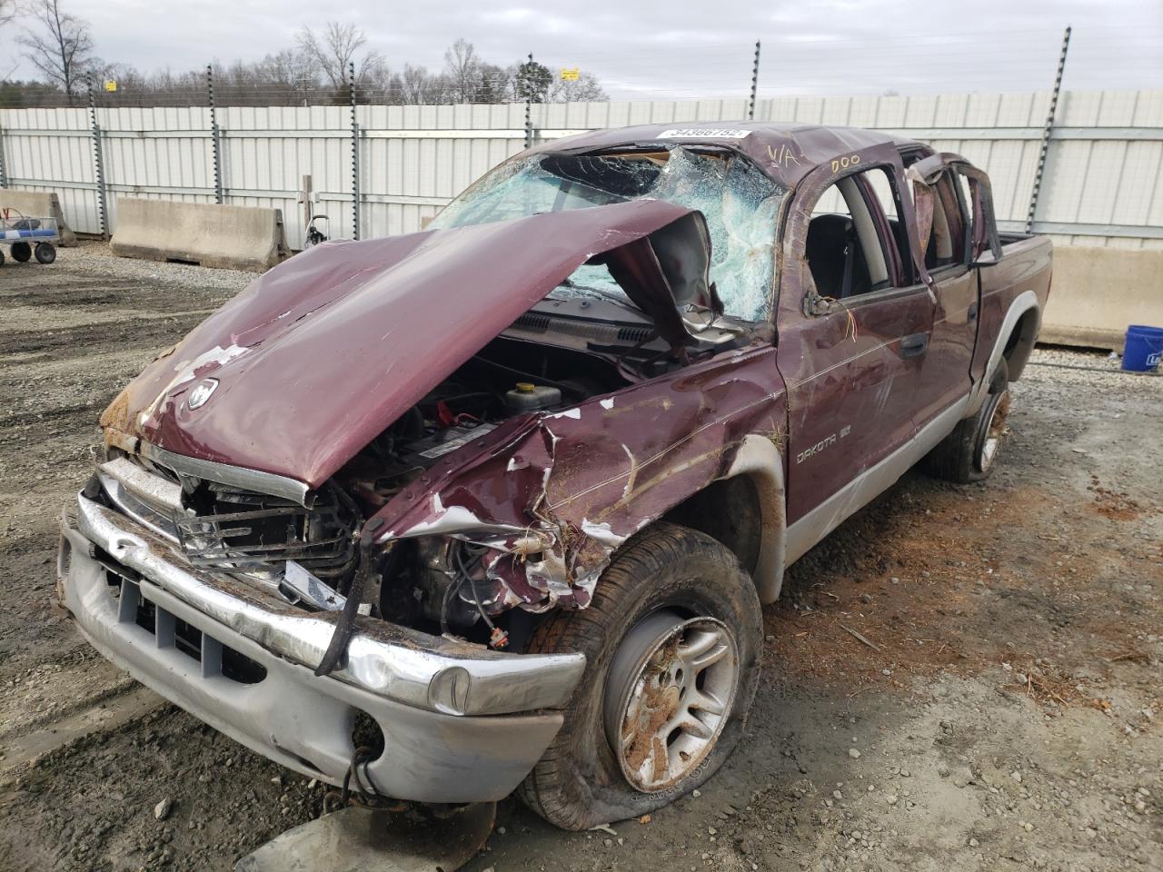 Photo 2 from auction – 2001 DODGE DAKOTA QUA with VIN 1B7HG2AZ51S260116