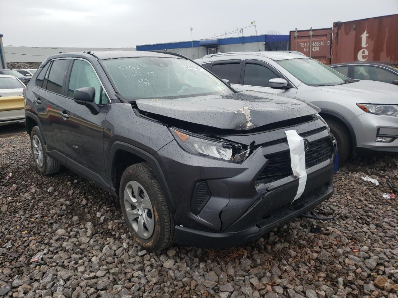 TOYOTA RAV4 LE 2021 with VIN 2T3H1RFV0MC103235 - Photo from auction