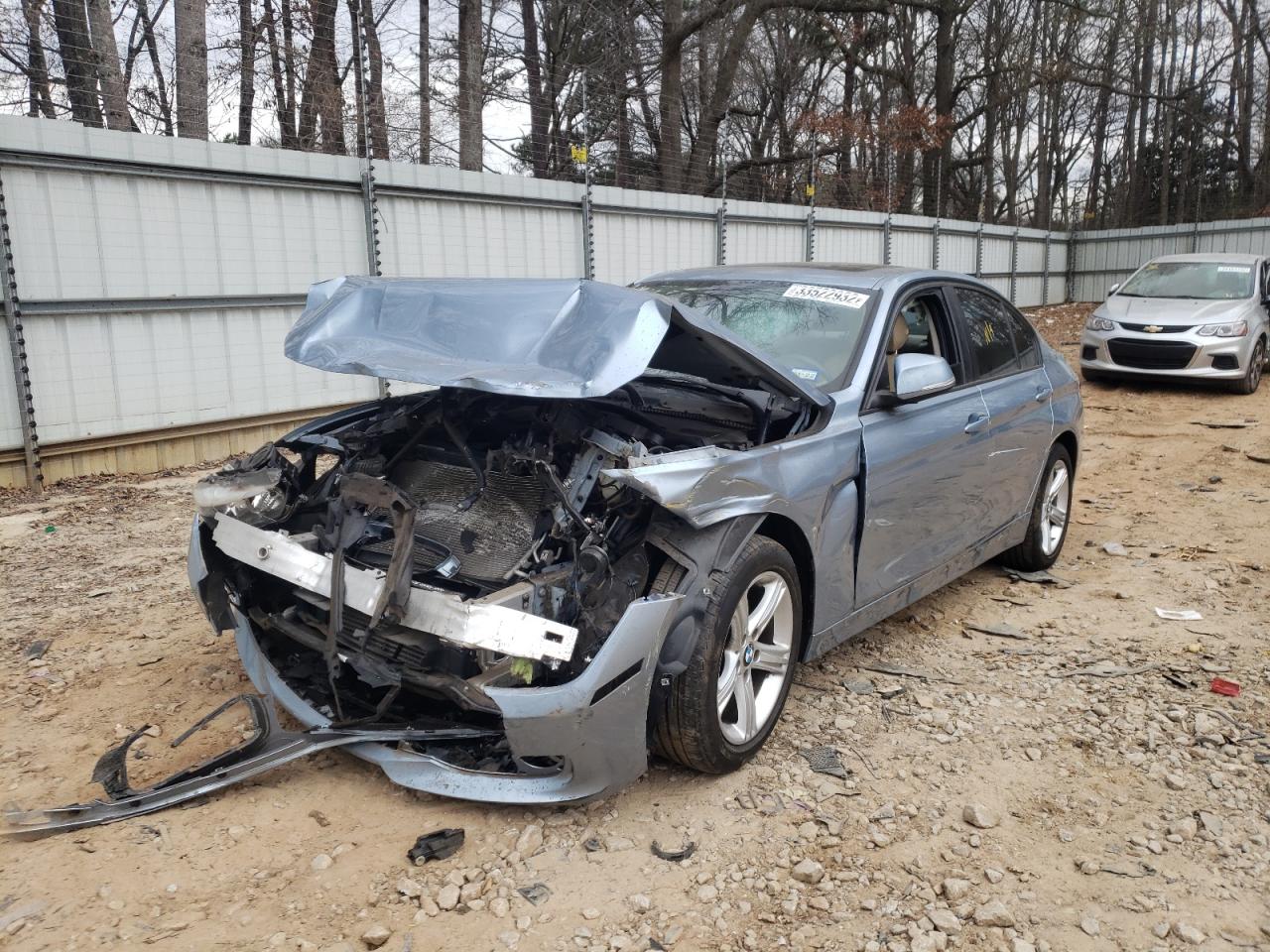 Photo 2 from auction – 2014 BMW 320 I XDRI with VIN WBA3C3C52EF984203