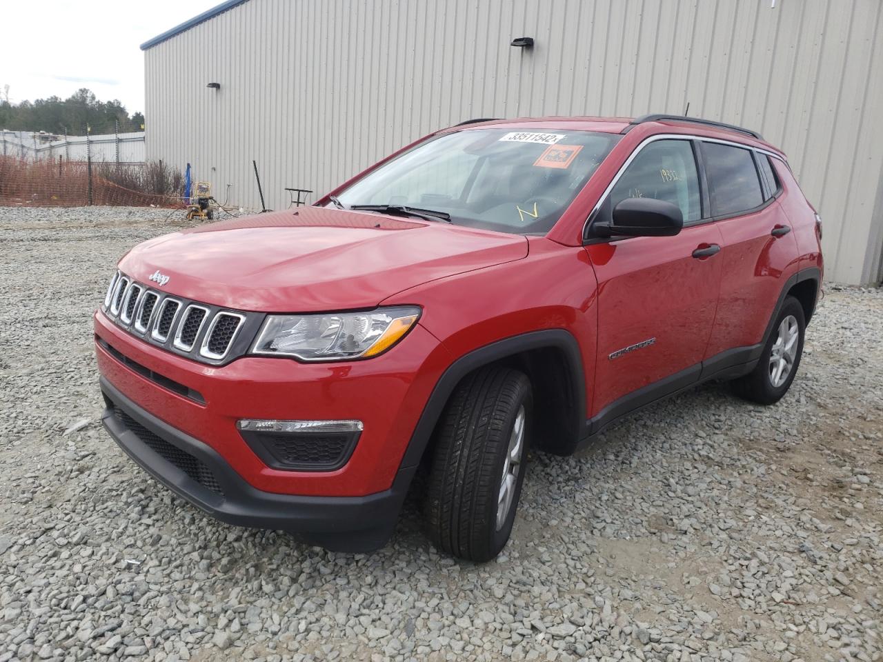 Foto 2 de la subasta – 2021 JEEP COMPASS SP con VIN 3C4NJCAB3MT567333