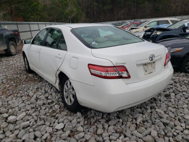 Photo 3 from auction – 2010 TOYOTA CAMRY BASE with VIN 4T1BF3EK0AU574865