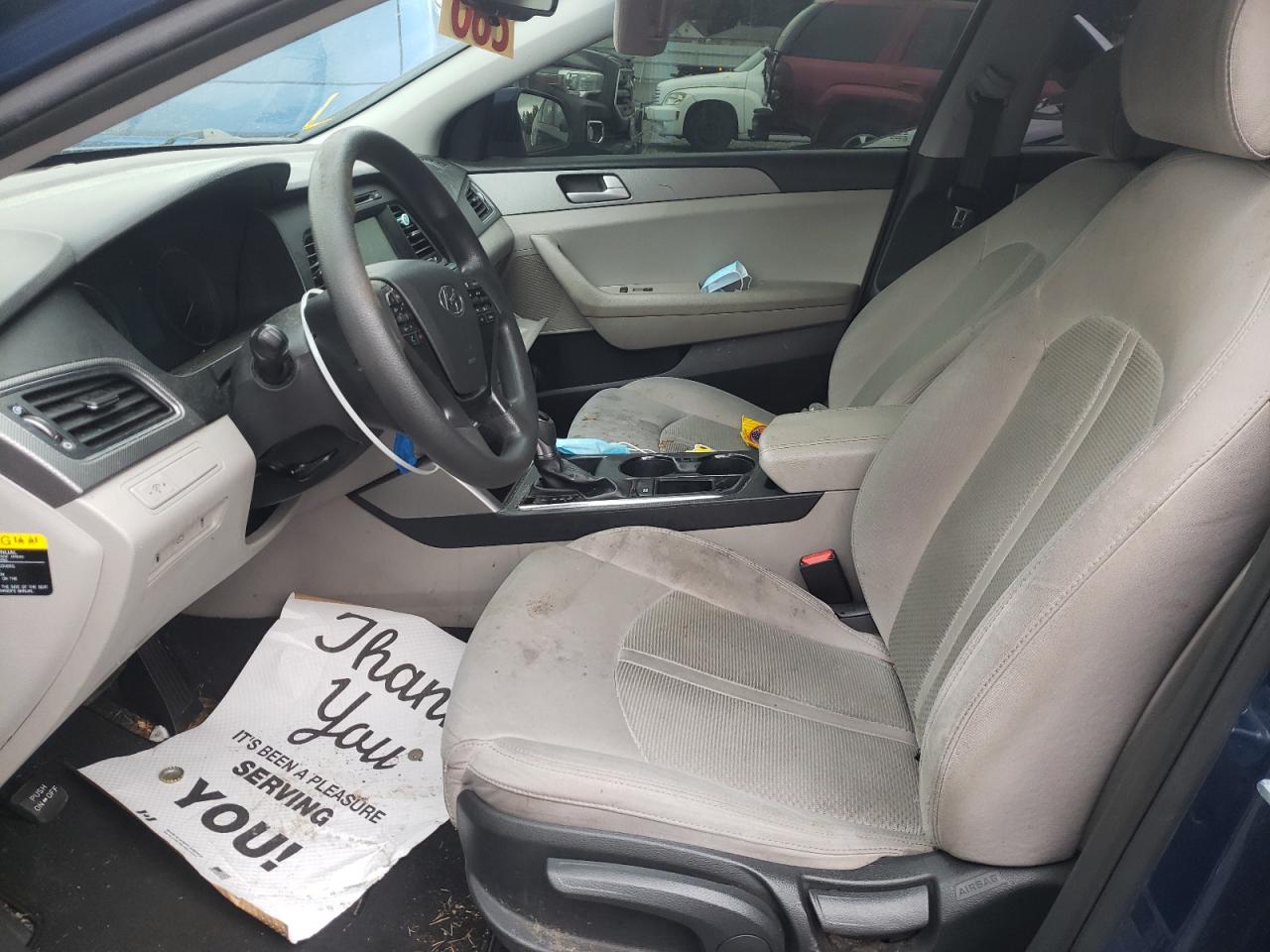 Photo 5 from auction – 2016 HYUNDAI SONATA SE with VIN 5NPE24AF7GH334663