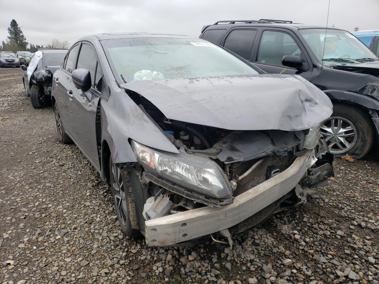 Photo 1 from auction – 2015 HONDA CIVIC EX with VIN 2HGFB2F80FH524087