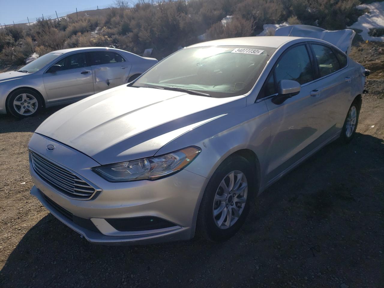 Photo 2 from auction – 2017 FORD FUSION S with VIN 3FA6P0G77HR216082