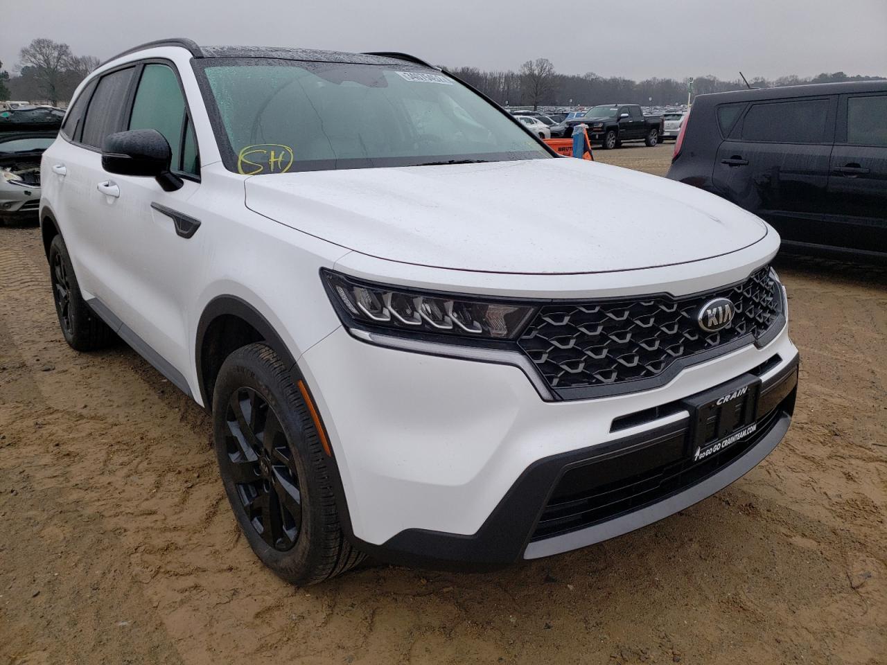 KIA SORENTO S 2021 with VIN 5XYRLDLC5MG028629 - Photo from auction