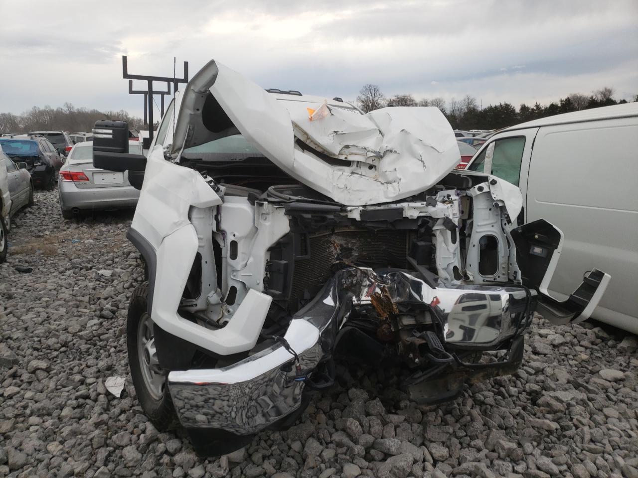 Photo 9 from auction – 2020 CHEVROLET SILVERADO with VIN 1GC0YLE72LF193950