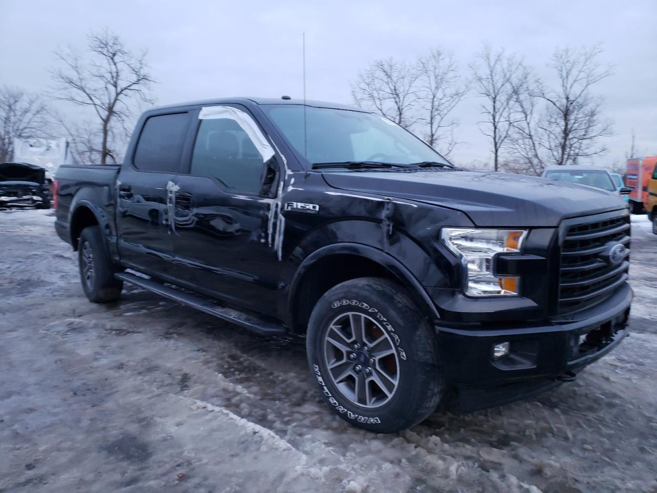 FORD F150 SUPER 2017 with VIN 1FTEW1EF6HFA65760 - Photo from auction