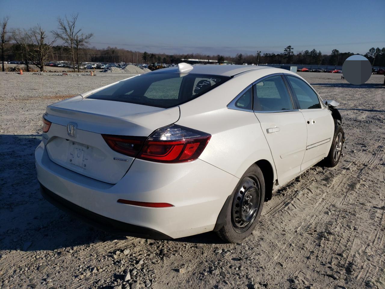 Photo 4 from auction – 2020 HONDA INSIGHT EX with VIN 19XZE4F57LE004755