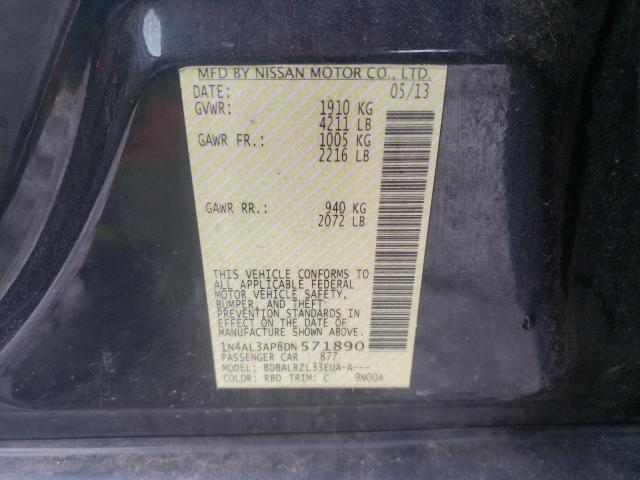 Photo 10 from auction – 2013 NISSAN ALTIMA 2.5 with VIN 1N4AL3AP8DN571890