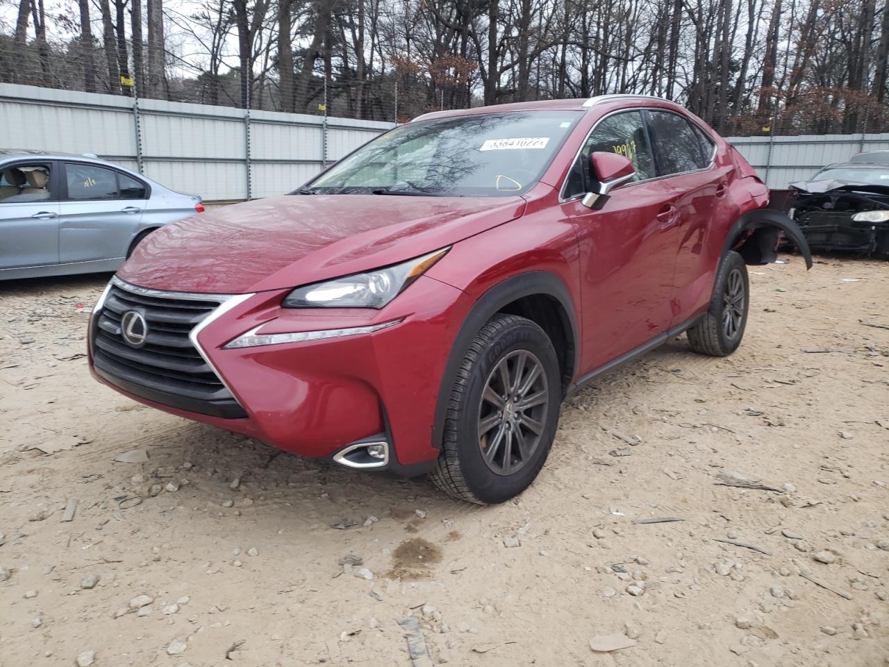 Photo 2 from auction – 2015 LEXUS NX 200T with VIN JTJYARBZ8F2010575