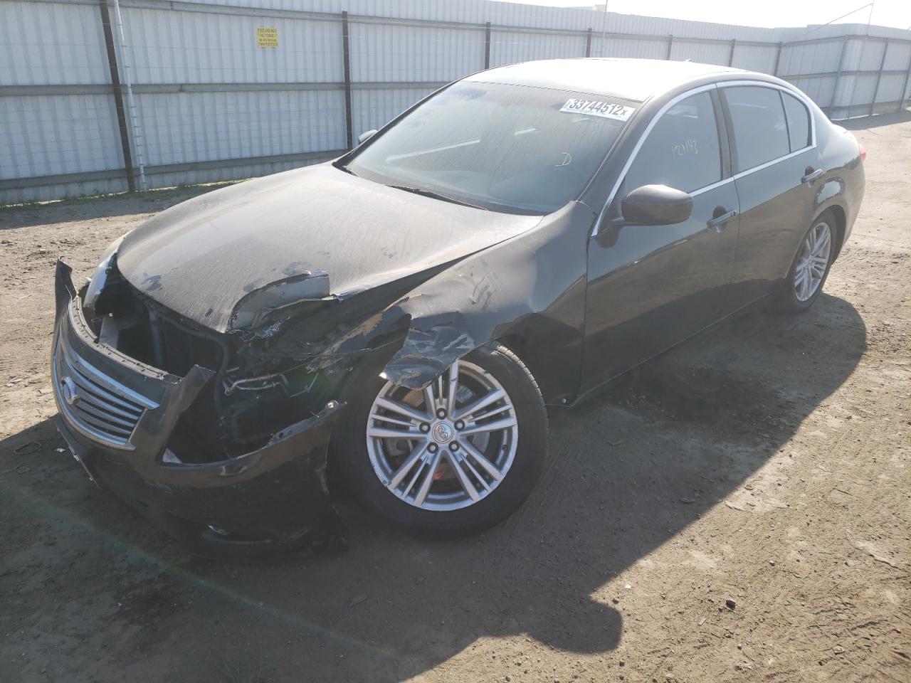 Photo 2 from auction – 2012 INFINITI G37 BASE with VIN JN1CV6AP5CM627032