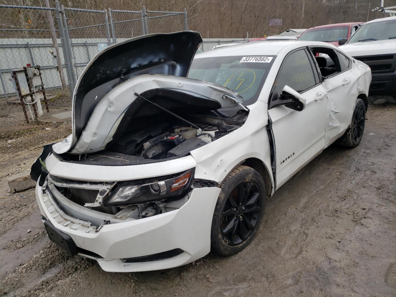 Photo 2 from auction – 2016 CHEVROLET IMPALA LT with VIN 2G1115S33G9173655