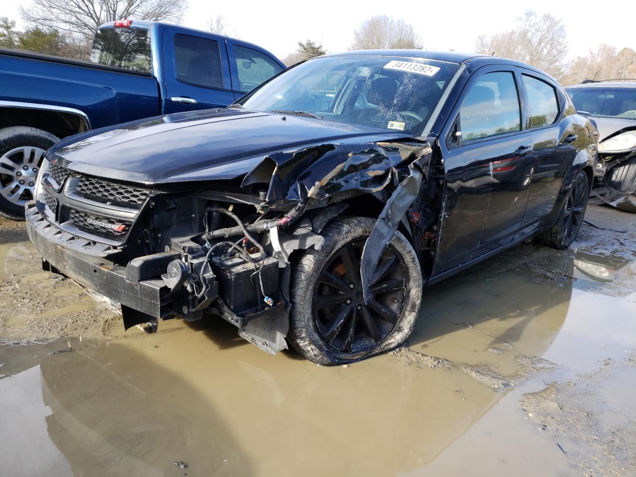 صورة رقم 2 من المزاد - 2014 DODGE AVENGER SE مع VIN 1C3CDZAGXEN181639
