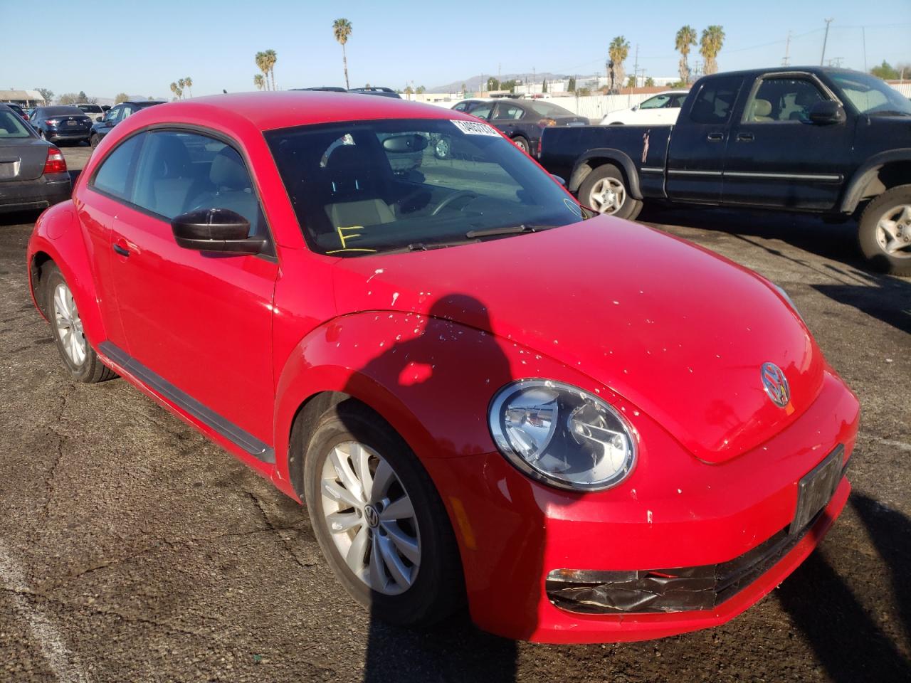Photo 1 from auction – 2013 VOLKSWAGEN BEETLE with VIN 3VWFP7AT1DM663195