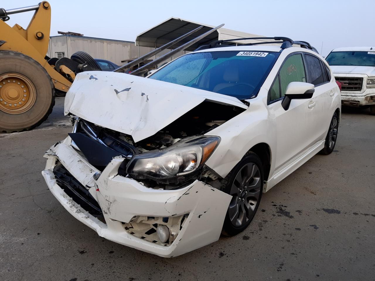 Photo 2 from auction – 2016 SUBARU IMPREZA SP with VIN JF1GPAP68GH291858