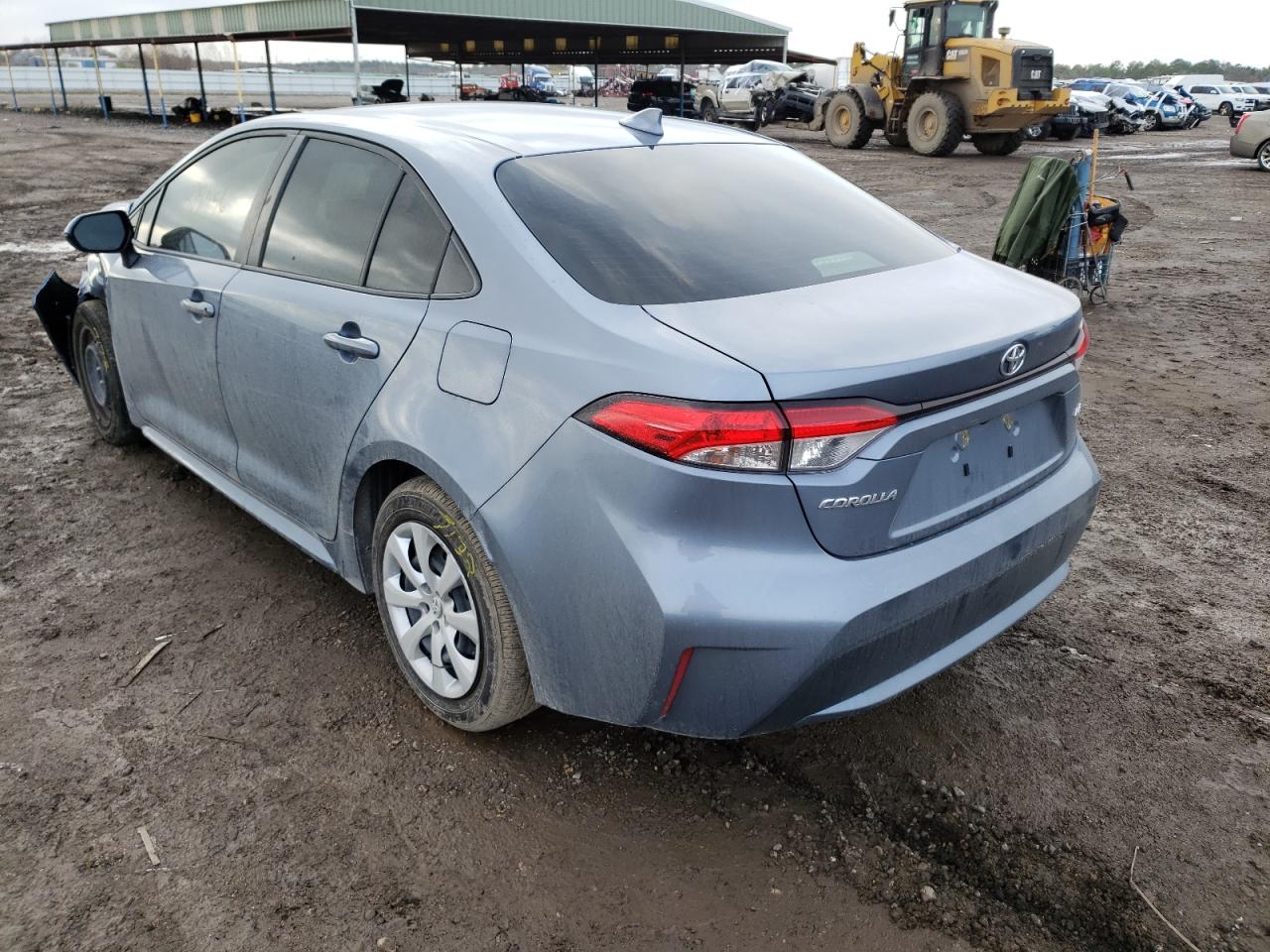 Photo 3 from auction – 2021 TOYOTA COROLLA LE with VIN JTDEPMAE4MJ172602