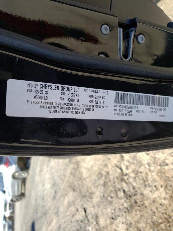 Photo 10 from auction – 2013 DODGE CHARGER R/ with VIN 2C3CDXDT0DH687310