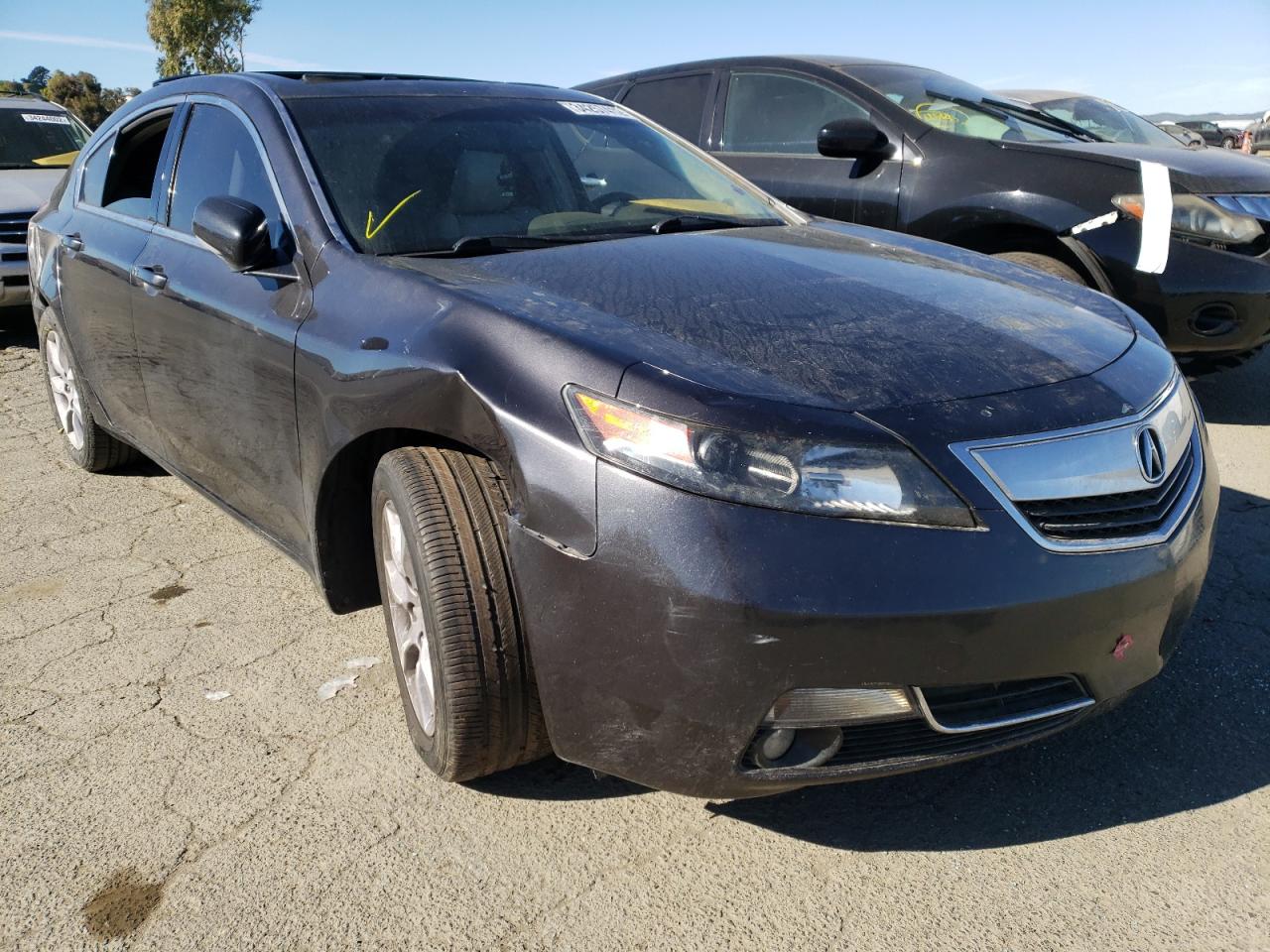 ACURA TL TECH 2014 with VIN 19UUA8F54EA000683 - Photo from auction