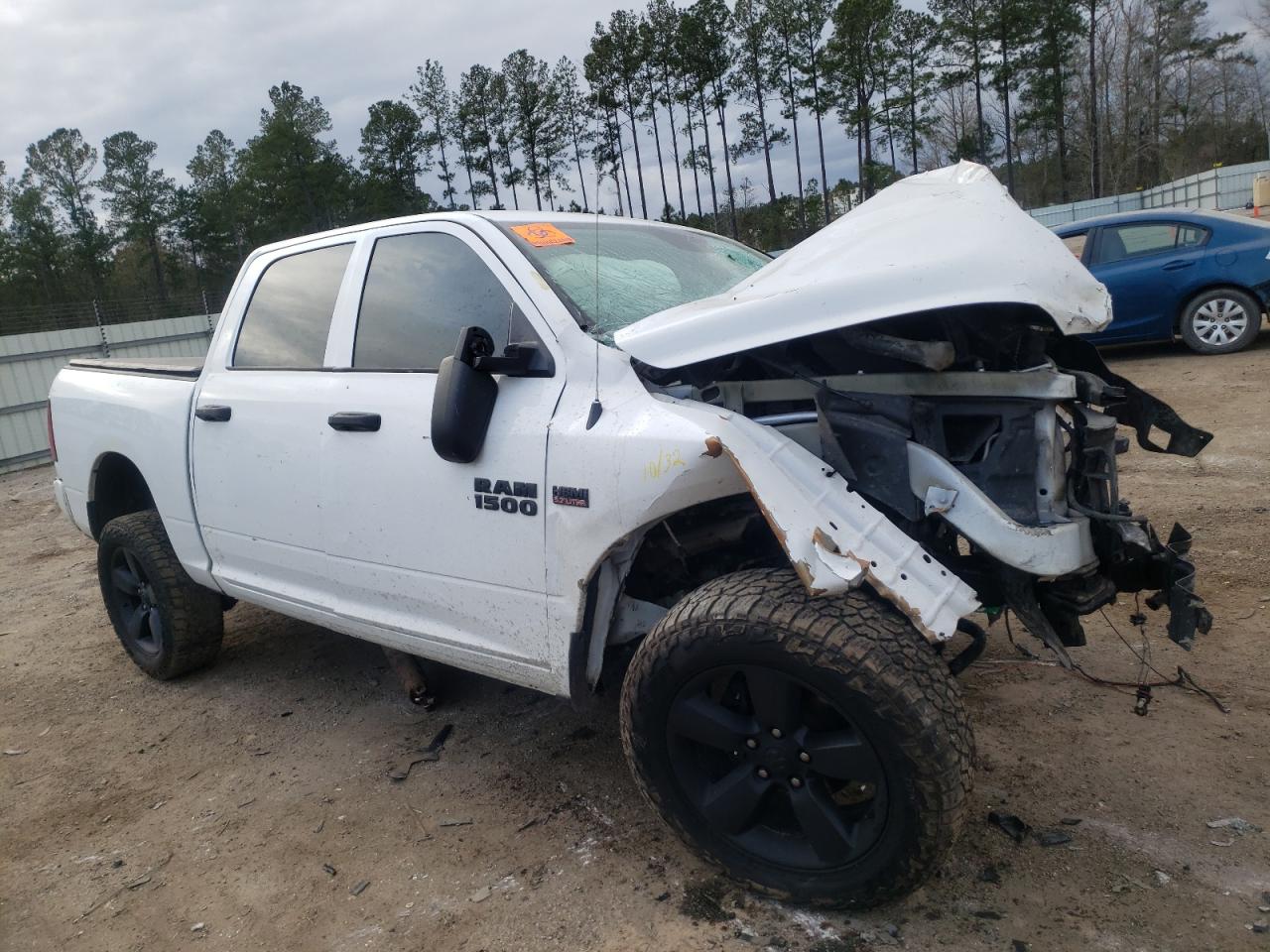 RAM 1500 ST 2017 with VIN 1C6RR7KT2HS854833 - Photo from auction