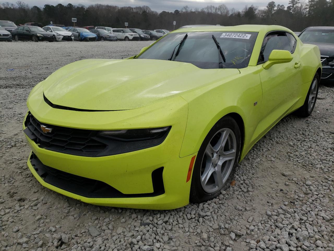 Photo 2 from auction – 2021 CHEVROLET CAMARO LS with VIN 1G1FB1RS7M0100982
