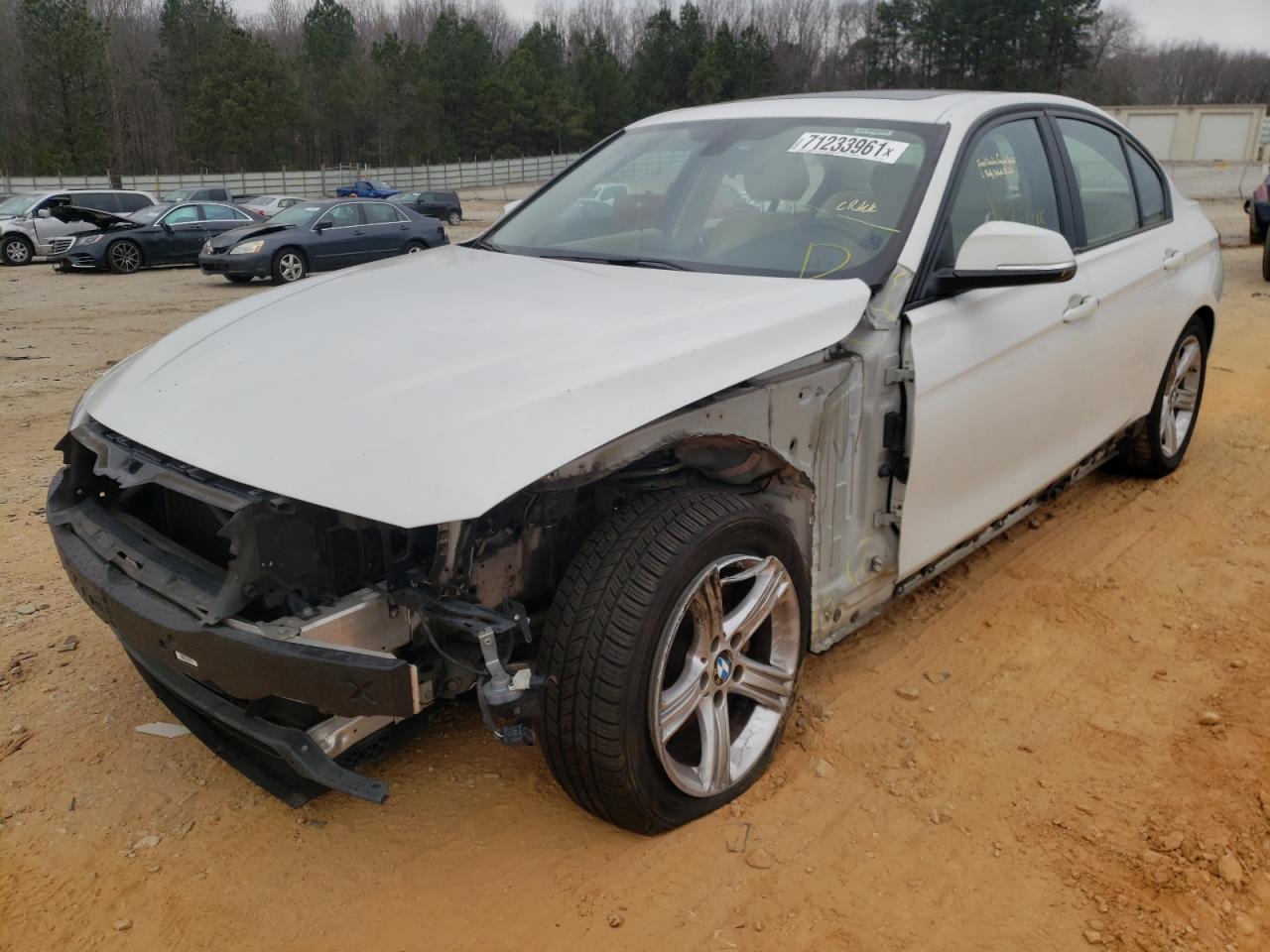 Photo 2 from auction – 2014 BMW 320 I with VIN WBA3B1G57ENT00267
