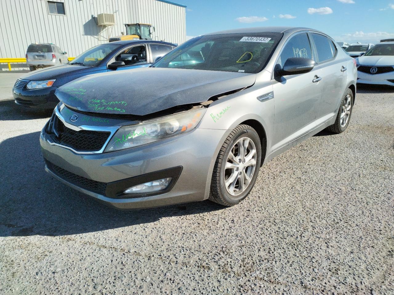 Photo 2 from auction – 2012 KIA OPTIMA EX with VIN 5XXGN4A75CG060345